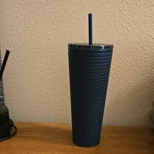 Starbucks Navy Textured Tumbler